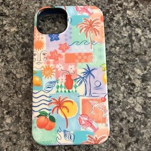 Vibrant Tropical Design Phone Case